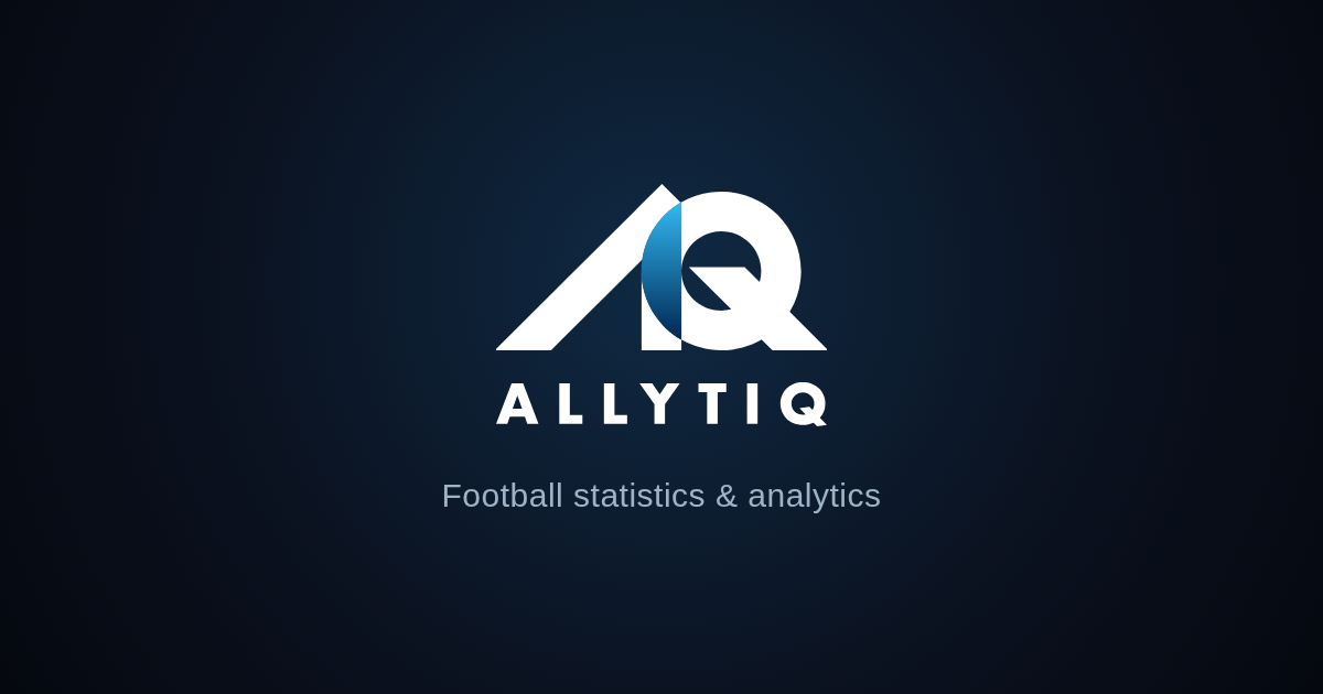 ALLYTIQ - Football Statistics & Analytics